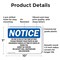 Signmission Co-Pay Is Due At The Time Of Visit Please, 10 in W x Rectangle, Plastic OS-2PACK-NS-P-710-L-10834 - alternate 3